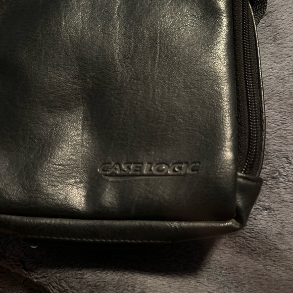 Black Vintage 90s Holder Storage Wallet - Picture 3 of 3